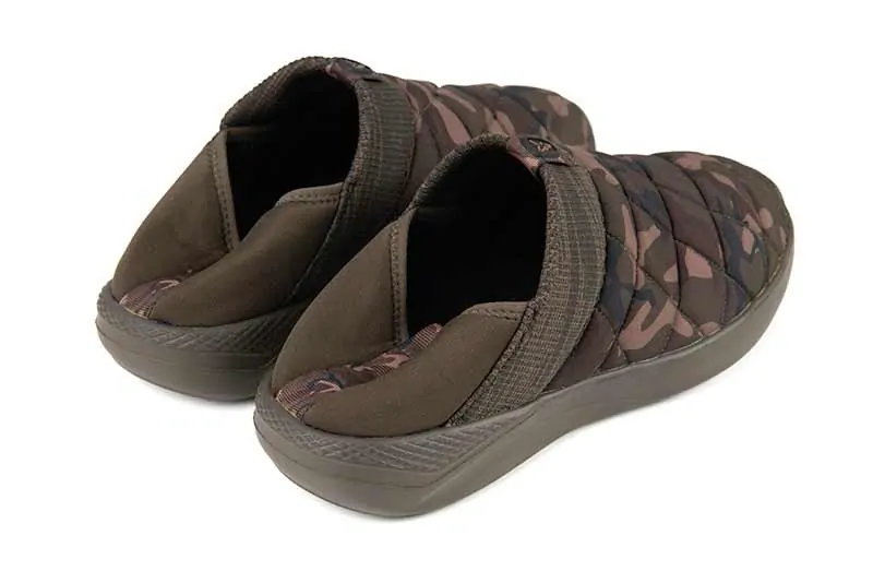 Fox Pantofle Camo/Khaki Bivvy Slipper vel. 43