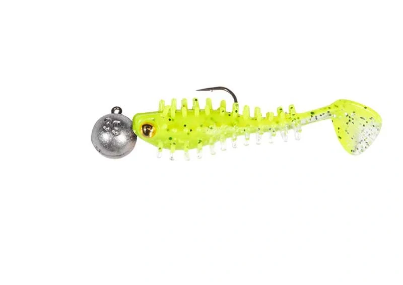 Fox Rage Gumová Nástraha UV Micro Spikey Mixed Colour Loaded Lure Pack