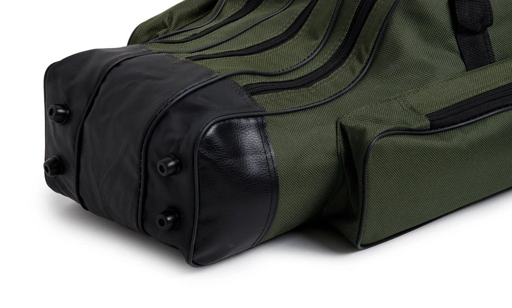 Mikado Obal na pruty tříkomorový zesílený zelený 120 cm