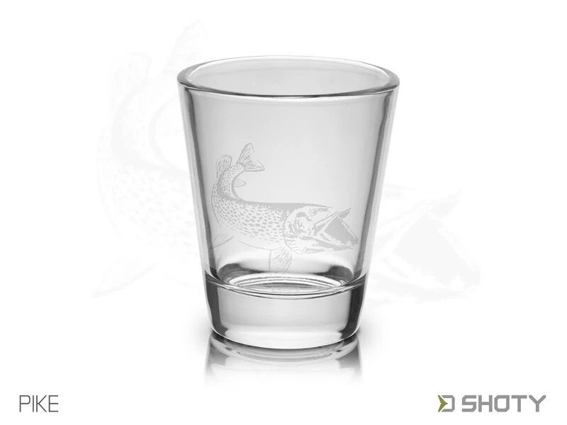 Delphin Set skleněných skleniček Shoty 6v1 6x55ml