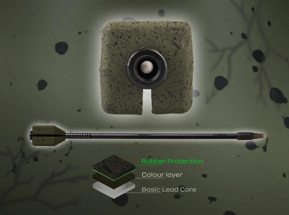 Zfish Zátěž Cube Lead In-Line 60g