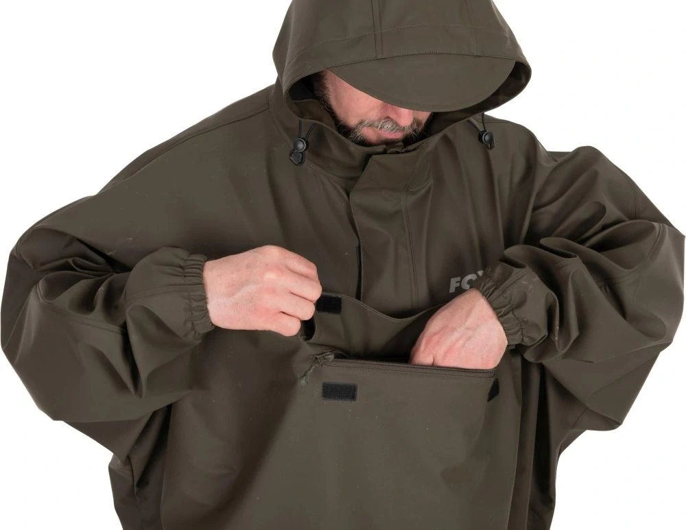 Fox Pončo Khaki Poncho One Size