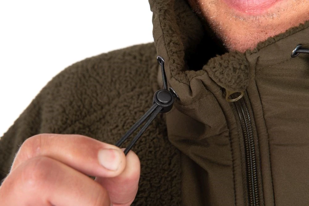 Fox Bunda Olive Sherpa Hybrid Jacket vel. XXXL