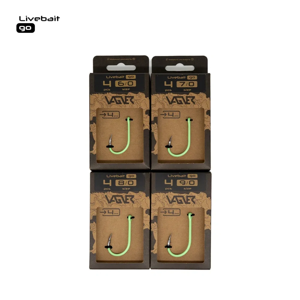 Vagner Háček Livebait Go /4 ks
