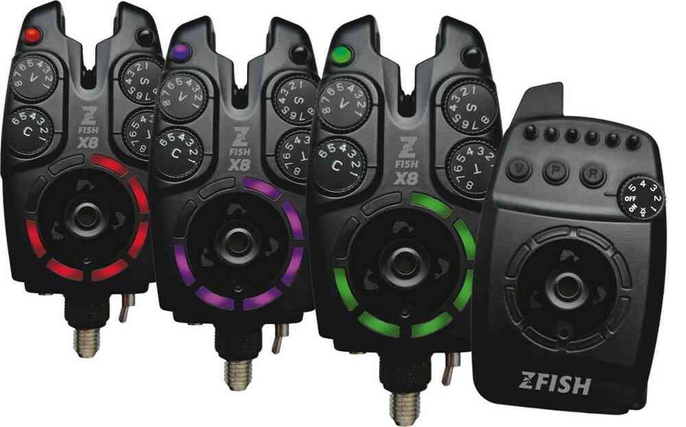 Zfish Sada Hlásičů Bite Alarm Set ZX8 PRO 3+1
