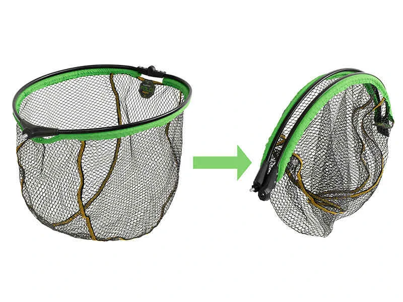 Delphin Podběráková plovoucí hlava REAXE FloateR FoldROUND 50x40cm