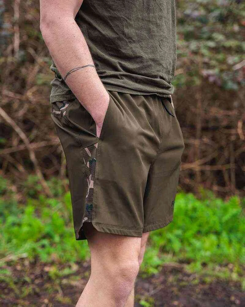 Fox Koupací kraťasy Khaki Camo LW Swim Shorts vel. XL
