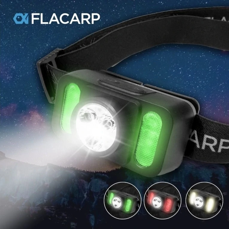 FLACARP Čelovka nabíjecí HL4RX s příposlechem