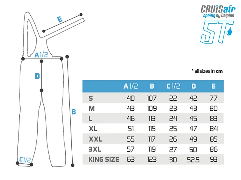 Delphin Kalhoty CruisAIR SPRING 5T
