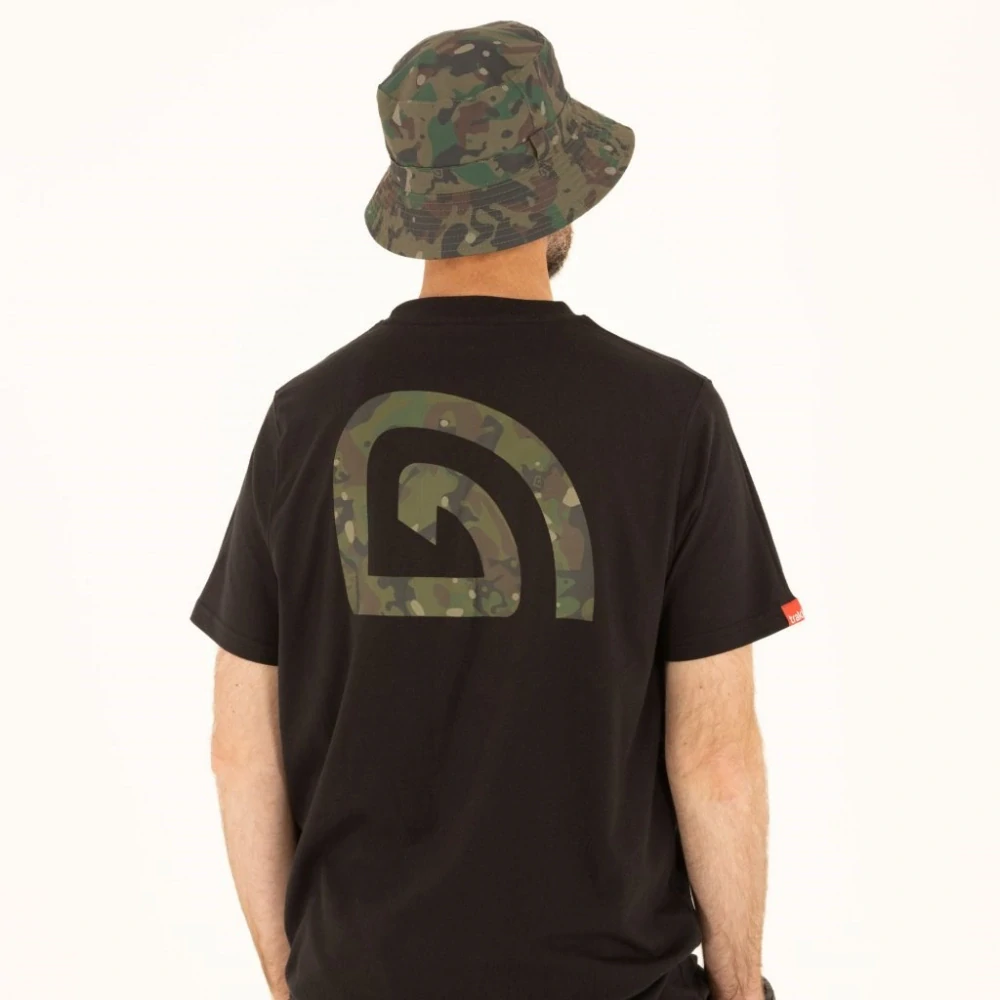 Trakker Tričko R Logo T-shirt Black Camo vel. M