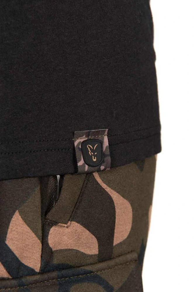 Fox Tričko Black Camo Outline T-Shirt