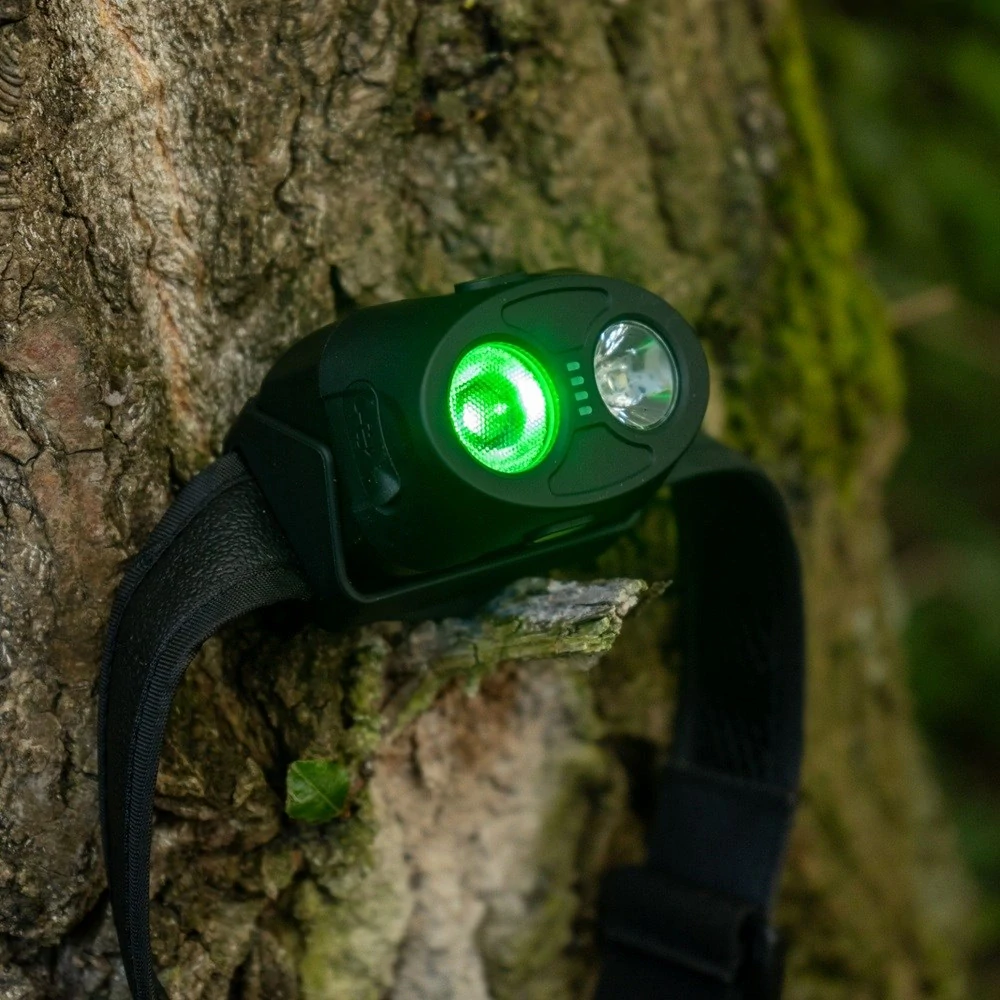 RidgeMonkey Čelová lampa VRH300X PRO USB Rechargeable Headtorch