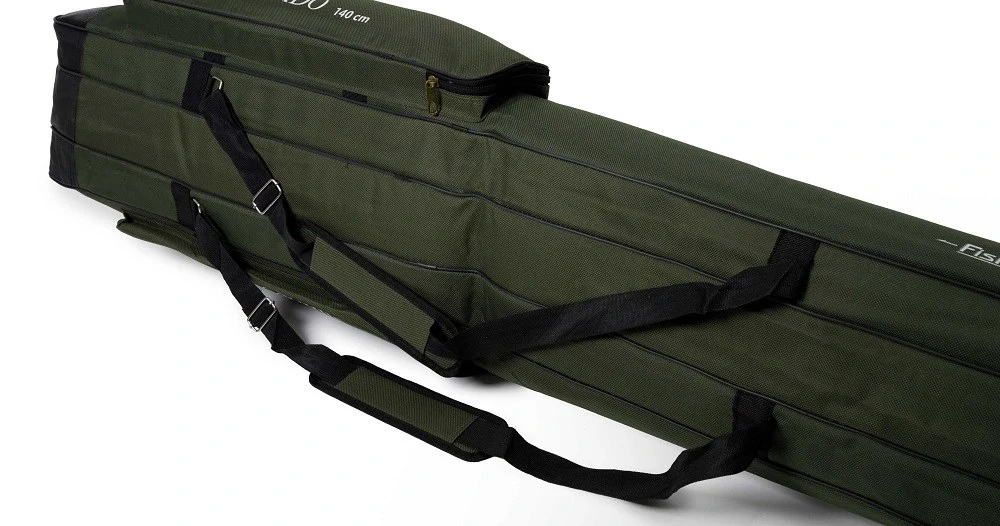 Mikado Obal na pruty dvoukomorový zesílený zelený 120 cm