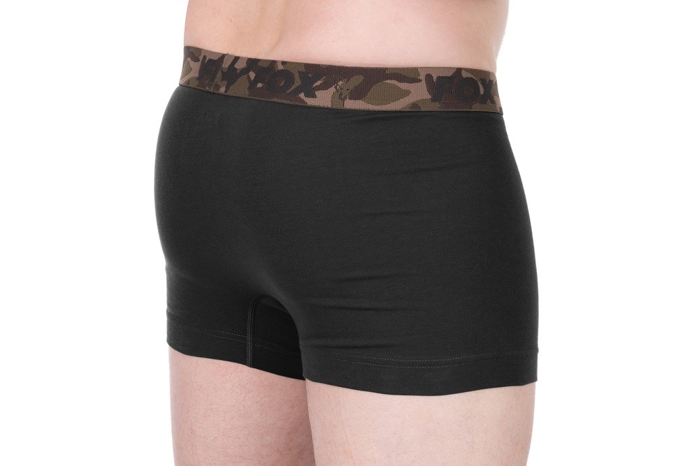 Fox Trenýrky Boxer Shorts Khaki/Black /2 ks