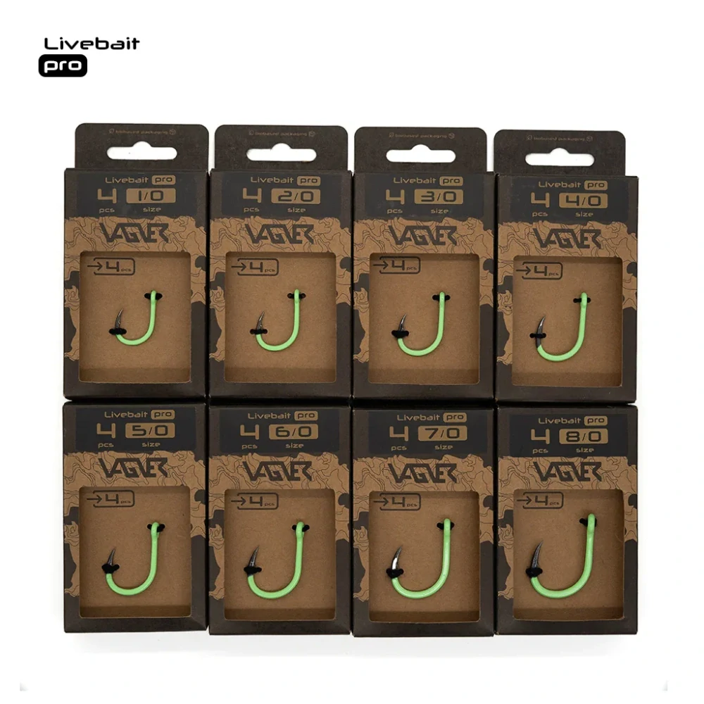 Vagner Háček Livebait Pro #2/0 /4 ks