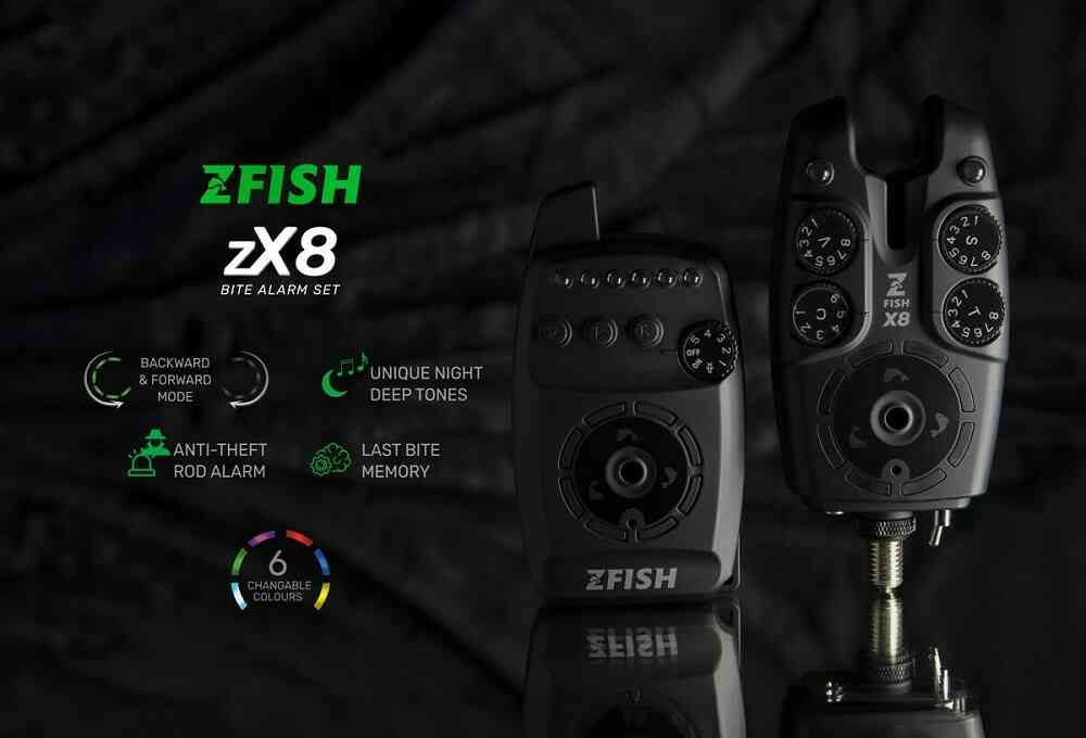 Zfish Sada Hlásičů Bite Alarm Set ZX8 PRO 3+1