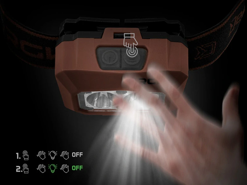 Delphin Čelová lampa RGW PRO UC