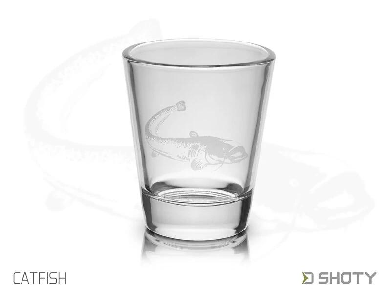 Delphin Set skleněných skleniček Shoty 6v1 6x55ml