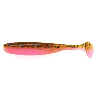 Keitech Gumová nástraha Easy Shiner 3" Motoroil/Pink - 1 ks