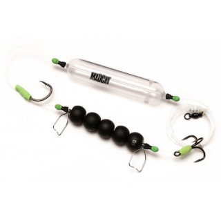 Madcat Hotový návazec Adjusta Profi River Rig DeadBait 1,00mm/180cm - 2/0+8/0 40g