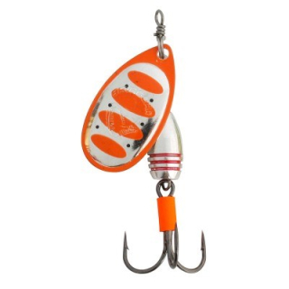 Savage Gear Třpytka Rotex Spinner Fluo Orange Silver #2/5,5g