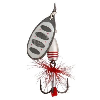Savage Gear Třpytka Rotex Spinner Dirty Silver #4/11g