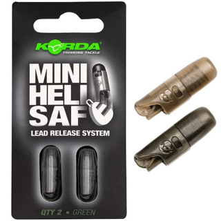 Korda Závěsky na olovo Mini Heli Safe Green