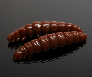 Libra Lures Larva 45 - Brown (Cheese) /8 ks