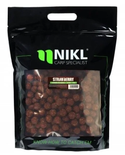 Nikl Boilie Economic Feed Strawberry 24mm/5kg