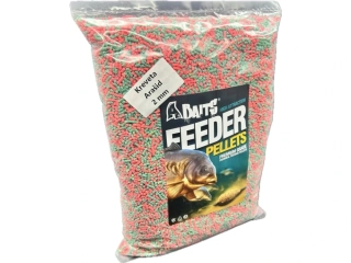 A Baits Fluo feeder peletky Kreveta Arašíd 2mm/1kg