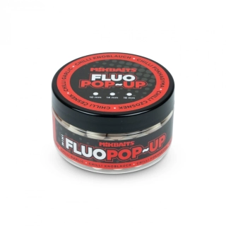 Mikbaits Mini Plovoucí boilie fluo Chilli Česnek 10mm/100ml
