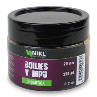 Nikl Boilies v dipu Gigantica 20mm/250g