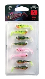 Fox Rage Gumová Nástraha UV Micro Spikey Mixed Colour Pack