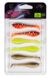 Fox Rage Gumová Nástraha Micro Fry Mixed Colour Pack