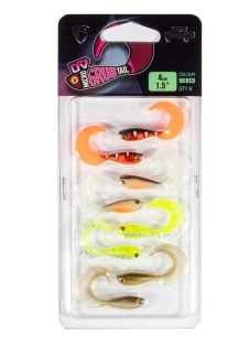 Fox Rage Gumová Nástraha Micro Grub Mixed Colour Lure Pack