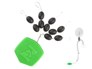 Zfish Korálky Tungsten Oval Beads 4mm/10 ks