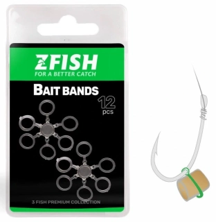 Zfish Kroužek nástrahový Bait Bands 8mm /12 ks