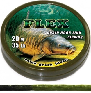 Katran Návazcová šňůrka Braided hook links FLEX 25 lb /20m