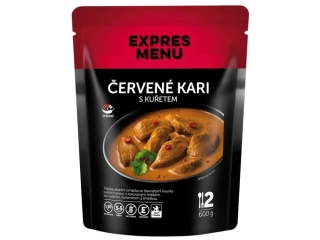 Expres Menu Červené kari s kuřetem 2 porce 600 g