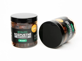 Carpsonbaits Rozpustné dipované boilies CB3 18mm/250ml