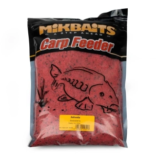 Mikbaits Vlhčený Ready mix Jahoda 900g