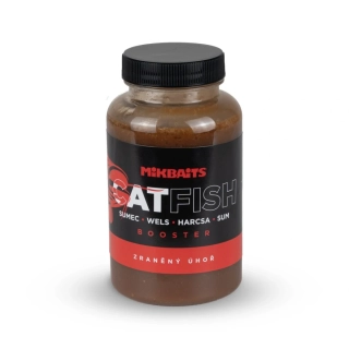 Mikbaits Catfish sumec řada booster Zraněný úhoř 250ml