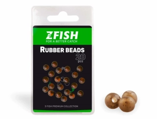 Zfish Gumové korálky Rubber Beads 20 ks