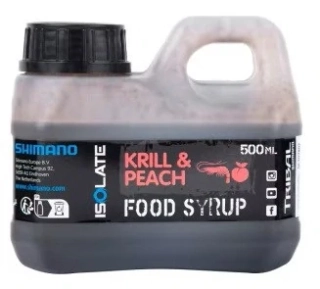 Shimano Booster Isolate Food Syrup Attractant Krill Peach 500ml