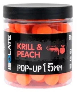 Shimano Plovoucí boilie Isolate Pop-Up Krill Peach 15mm/80g