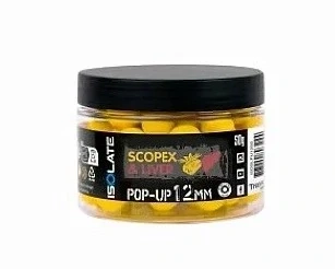 Shimano Plovoucí boilie Isolate Pop-Up Scopex Liver 12mm/50g