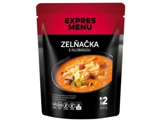 Expres Menu Zelňačka s klobásou 2 porce 600 g