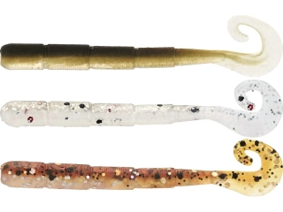 Westin Gumová nástraha Ned Worm Curltail Clear Water Mix 5 cm