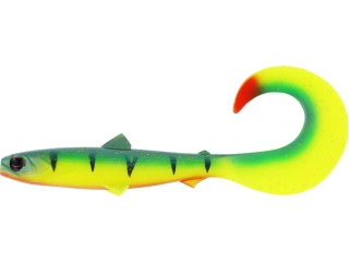 Westin Gumová nástraha Bullteez Curltail Tiger Perch 10 cm