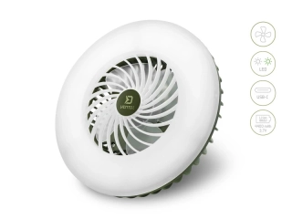 Delphin Ventilátor se světlem Ventix